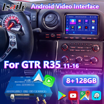 Lsailt Android Carplay Multimedia Video Interface for 2011-2016 Nissan GT-R R35 GTR