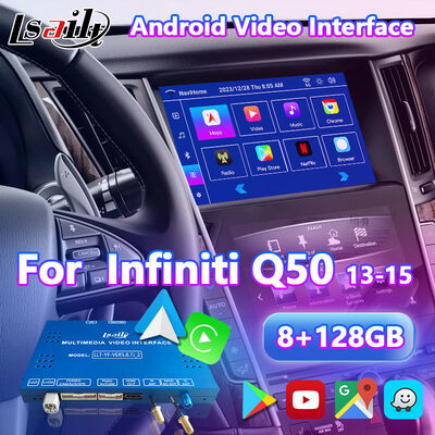 Lsailt Android Carplay Navigation Interface for 2013-2015 Infiniti Q50L Q50S Q50