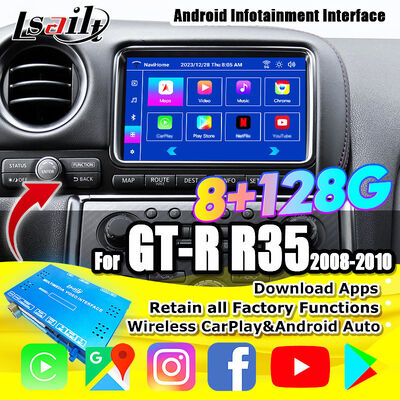 Six-core Android Auto Interface GPS Navigation for Cadillac XTS support  Waze Yandex Youtube ,360 panorama by Lsailt
