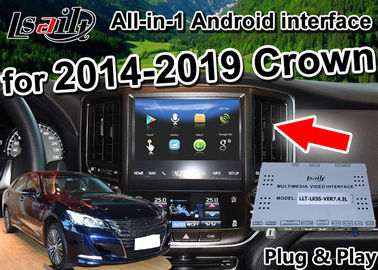 Android Auto Interface/ GPS Navigation work on 2014-2019 Toyota Crown built Video Interface , phone mirror link , 2G RAM