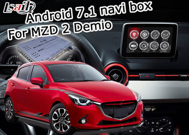 Mazda 2 Demio Android 7.1 Car Navigation Box video interface optional carplay android auto