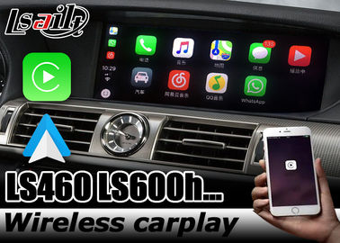 Wireless carplay upgrade for Lexus LS600h LS460 2012-2016 12 display android auto youtube play by Lsailt