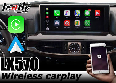 Lexus LX570 LX450d 2016-2020 wireless carplay interface android auto with youtube play by Lsailt