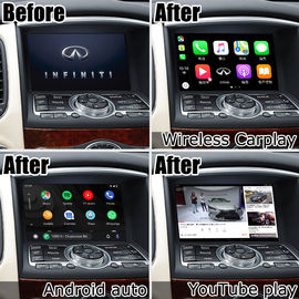Android Auto Youtube Play Wireless Carplay Interface For Infiniti QX50 EX35 2013-2017