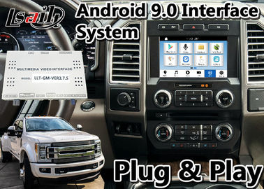 Android 9.0 Auto Interface GPS Navigation Box For Ford F-450 SYNC 3 System