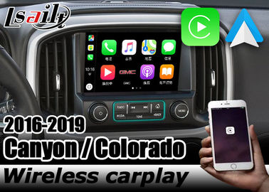 Carplay interface for GMC Canyon Chevrolet Colorado android auto youtube play video interaface by Lsailt Navihome