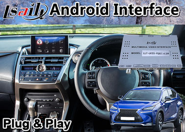 4+64GB Lsailt Android Navigation Video Interface for Lexus NX 200t Car GPS Box nx200t