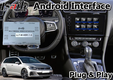 Android 9.0 Car GPS Navigation for Volkswagen Golf Skoda , Multimedia Video Interface