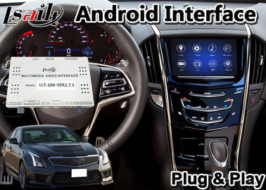 Lsailt Android 9.0 Navigation Video Interface for Cadillac ATS / XTS CUE System 2014-2020 Waze WIFI Google Play Store