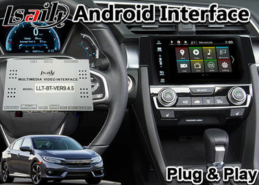 Android Multimedia Auto Interface Navigation for Honda New Civic support Google Map