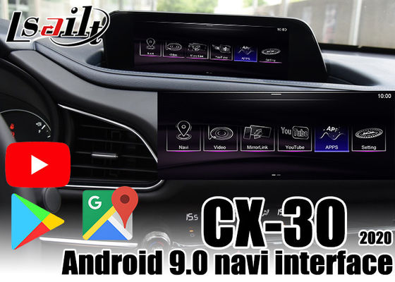 Android Car Interface for Mazda CX-30 2020 CarPlay box support YouTube , google play by Lsailt