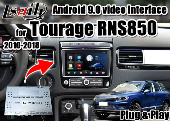 Lsailt CarPlay&amp; Android multimedia video interface for Tourage RNS850 2010-2018 support YouTube , google Play