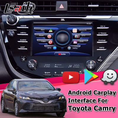 PX6 Processor Android Carplay Interface SGS For Toyoat Camry V70 2018 carplay android auto