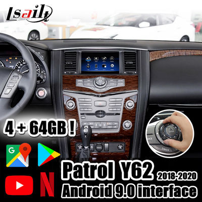 Lsailt PX6 4GB CarPlay&amp;Android video interface with Netflix , YouTube, Android Auto for 2018-now Patrol Y62