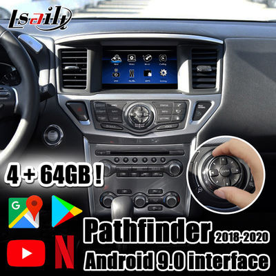 Lsailt PX6 4GB CarPlay&amp;Android video interface with google , youtube, Android Auto for 2018-now Pathfiner R52