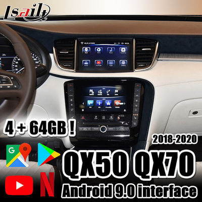 Lsailt PX6 4GB CarPlay&amp;Android Auto interface with Netflix , YouTube, Android Auto for 2018-now Infiniti QX50 QX70