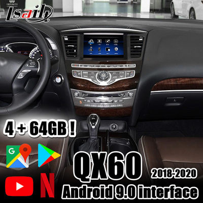 Lsailt PX6 4GB CarPlay&amp;Android video interface with Netflix , YouTube, Android Auto for 2018-now Infiniti QX50 QX80 QX60