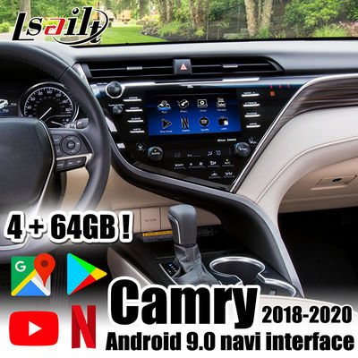 4GB PX6 Android 9.0 Toyota Android Car Interface for Camry 2018-2021 support Netflix , YouTube , CarPlay , google play