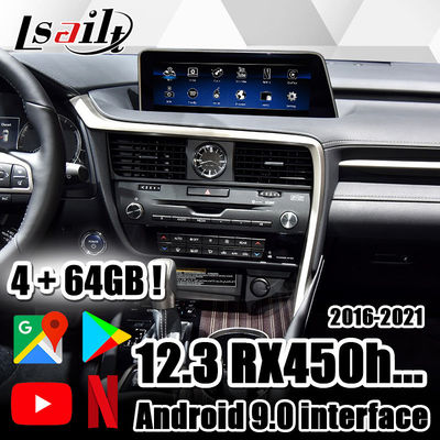 Lsailt CarPlay/ Android Video Interface included NetFlix, YouTube, Waze, google map for Lexus 2013-2021 RX450h RX350