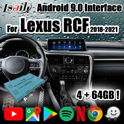 PDI Android 9.0 Lexus Video Interface for IS LX RX with CarPlay , Android Auto,NetFlix for RC300h 2013-2021 RCF