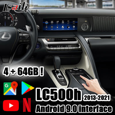 GPS Android Box for LEXUS LX570 LC500h 2013-2021 Android video Interface with CarPlay,YouTube, Android Auto by Lsailt