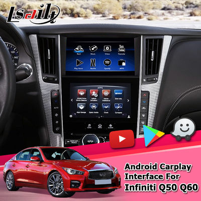 Infiniti Q50 Q60 Android carplay Navigation carplay Video Interface Android 10
