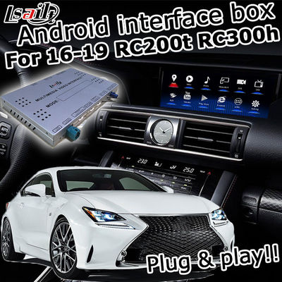 Lexus RC300 RC200t RC350 RCF Video Interface android navigation carplay android auto