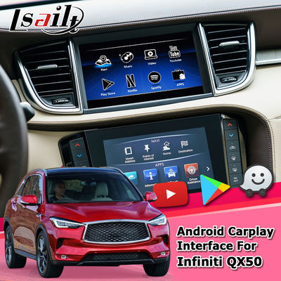 Carplay Navigation Gps Android Navigation Video Interface Infiniti QX50 2018