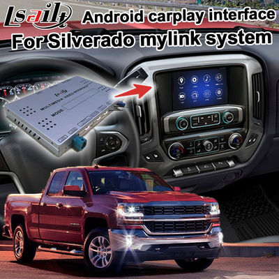 Android 9.0 navigation box for Chevrolet Silverado video interface with rearview WiFi video mirror link