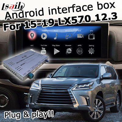 Lexus LX570 Lexus carplay Interface / GPS navigation box 16GB ROM 4GB android auto