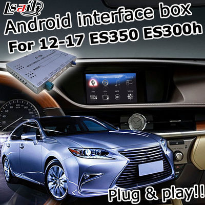 ES250 ES350 ES300h Lexus Video Interface Android auto carplay Navigation Box optional carplay and android auto