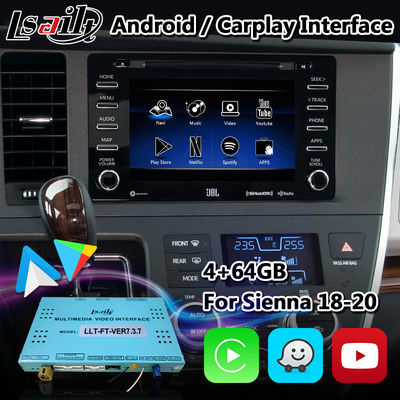 Lsailt 4+64GB Car Android GPS Navigation Box For Toyota Sienna Camry Panasonic Pioneer