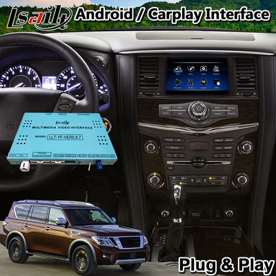 Lsailt 4+64GB Android Carplay Multimedia Video Interface for Nissan Armada Patrol Y62