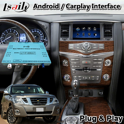 Lsailt 4+64GB Android Video Interface GPS Navigation Carplay for 2012-2017 Nissan Patrol Y62