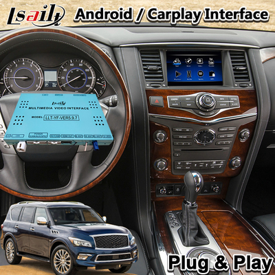 1.8GHz Car GPS Navigation Interface Wireless Carplay For Infiniti QX80 QX56 QX60 QX70