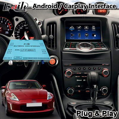 Lsailt 4 64GB Android Video Interface GPS Navigation Carplay For Nissan 370Z