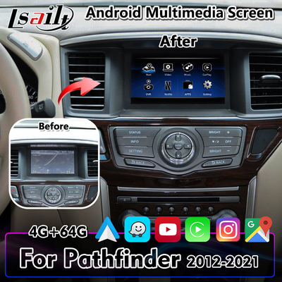 Lsailt Android Carplay Video Interface Car Multimedia Screen for Nissan Pathfinder R52