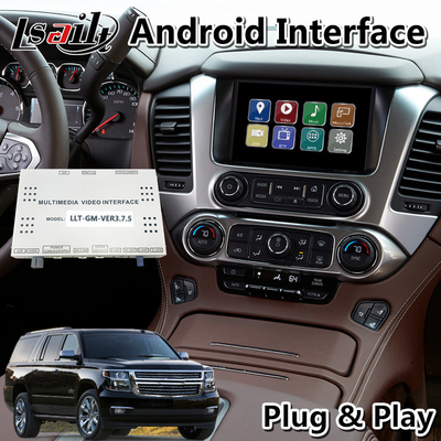 Lsailt Android Video Interface for Chevrolet Suburban Carplay Navi Multimedia GPS Navigation