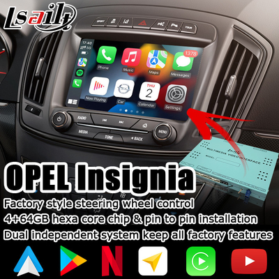 Android 9.0 Carplay android auto Box For Opel Vauxhall Insignia Buick Regal video interface