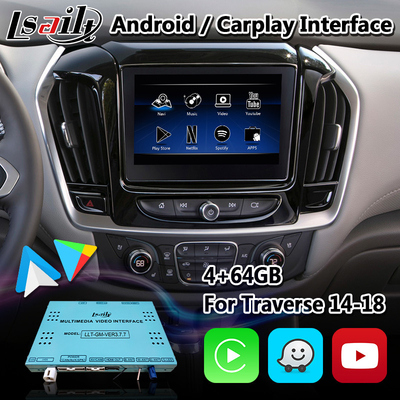 Carplay Multimedia Interface for Chevrolet Traverse Tahoe Impala With GPS Navigation Android Auto