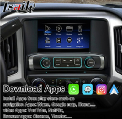 CarPlay Multimedia Interface For Chevrolet Silverado Tahoe MyLink With Android Auto