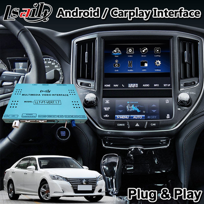 Lsailt Android Carplay GPS Navigation Box for Toyota Crown AWS210 2015-2018 With Wireless Android Auto