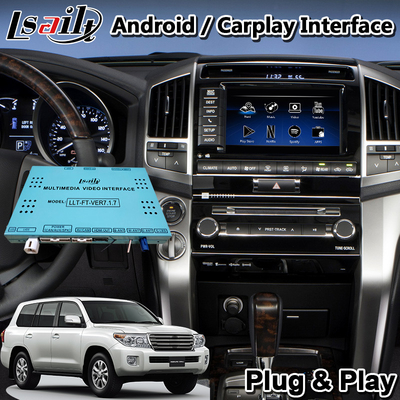 Lsailt Android Interface GPS Navigation Box for Toyota Land Cruiser LC200 With Wireless Carplay