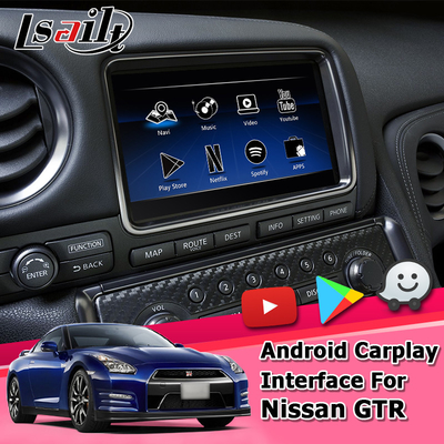 Android Navigation wireless carplay android auto Nissan GT-R R35