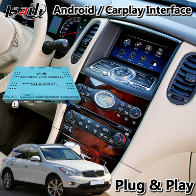 Lsailt Android Multimedia Video Interface for Infiniti EX35 With Wireless Carplay android auto