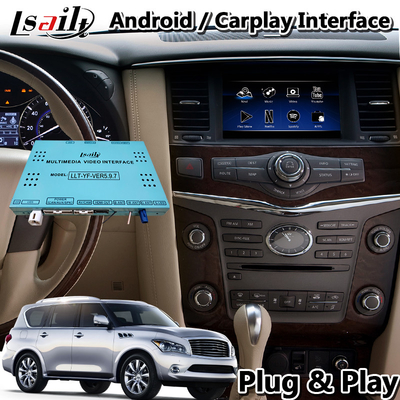 Lsailt Wireless Carplay Android Carplay Interface For Infiniti QX56 2010-2013 Year