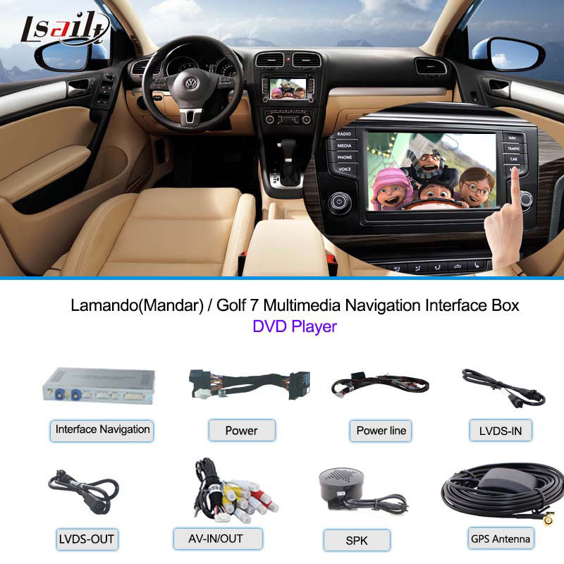 Android Car Multimedia Navigation System Can Add-on 360 Panoramic for ...