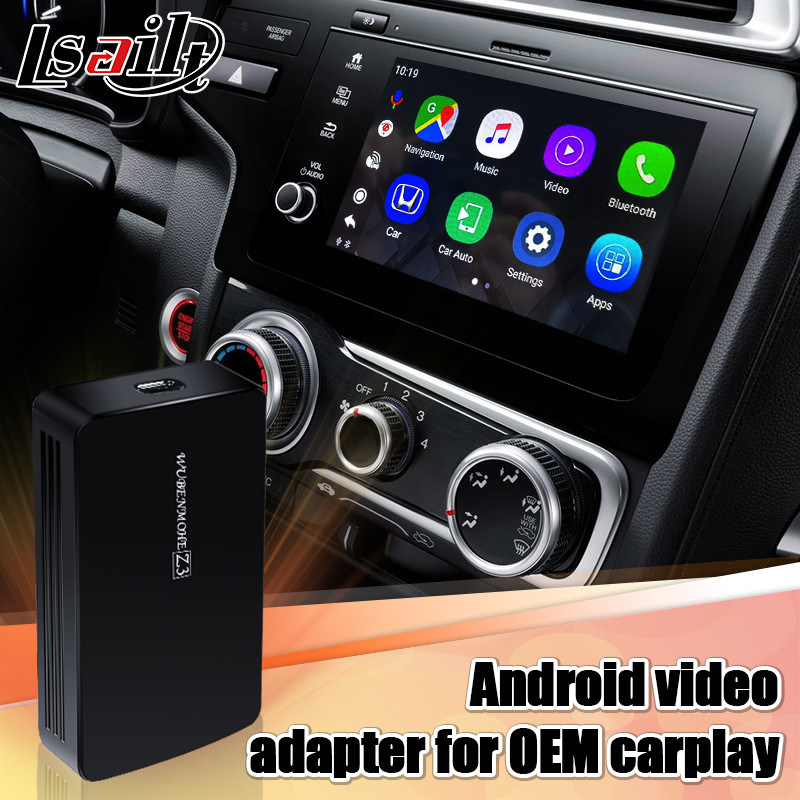 Model Interface Box Android Interface AI Box With Original OEM factory Carplay on Honda and ...