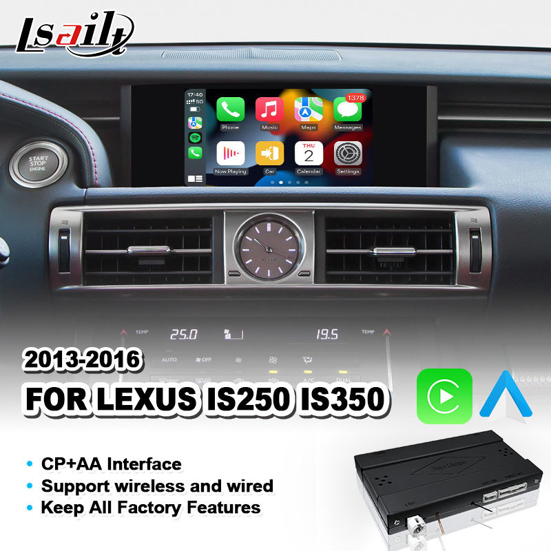 Lsailt Wireless Carplay Interface for Lexus IS250 IS350 IS 250 Mouse