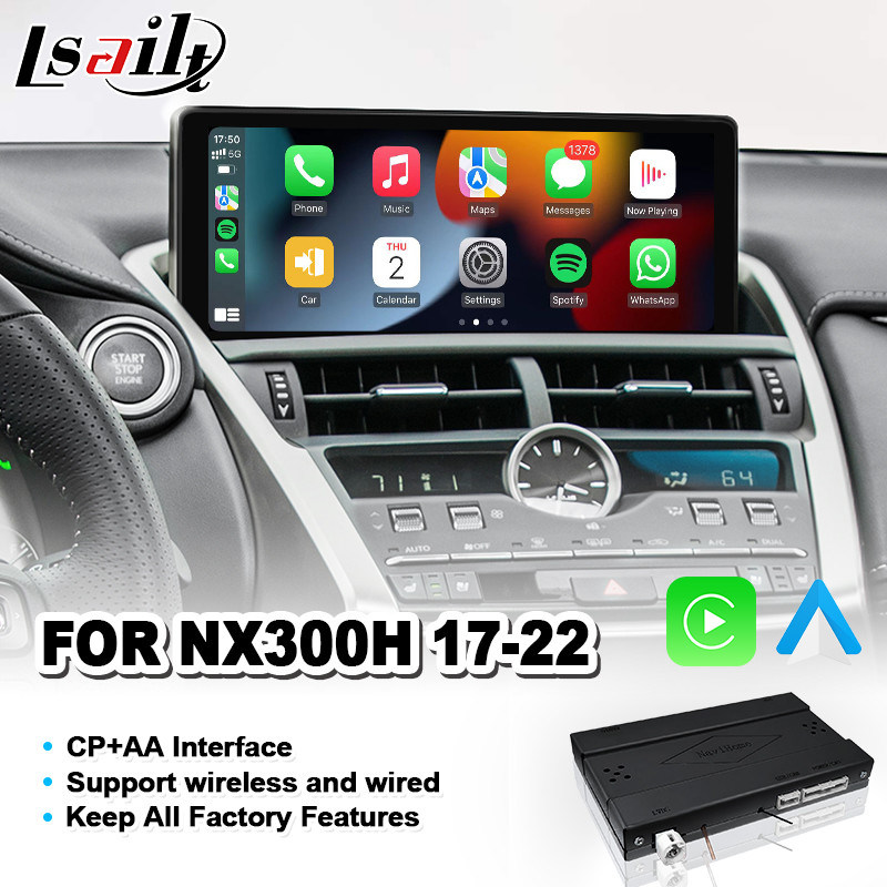 Wireless Carplay Interface for Lexus NX 300h 200 300 F Sport 20172021